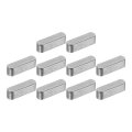 10pcs Round Ended Feather Key 4 X 14mm Carbon Steel Parallel Drive Shaft Stock Machine Keyway For Type Fastening Connection 