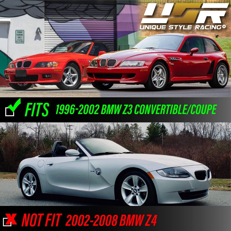 Clear Lens Side Marker Light Set For 1996 2002 Bmw Z3 Roadster M Coupe Left And Right Front Fender Lamps With Amber Bulbs