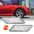 Usr Z3 Side Marker Lights Euro Style Clear Lens Fender Sidemarkers Lps Set Left Right For 1996-2002 Bmw Roadster M M Coupe 