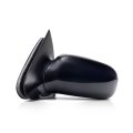 Driver Side Door Mirror For Chevy Cavalier 1995 To 2005 And Pontiac Sunfire Manual Glass Gloss Black Replacement Gm1320168 