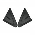 1pair Car Side Mirror Corner Triangle Cover Trim For Toyota Corolla 2019-2020 2021