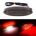 Evomosa Motorcycle Taillight Universal Brake Stop Light Atv Tail 