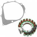 Caltric Stator And Gasket Compatible With Yamaha Moto 4 Yfm350 1990 1992 1993 1994 New 