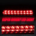 Auto Dynasty Full Led Smoked Lens Centre High Mount Stop Lamp 3rd Third Brake Light Compatible With Chevy Corvette C4 4th Gen