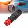 Uxcell 12v 24v Car Cigarette Lighter Socket Charger Plug Outlet Adapter Connector