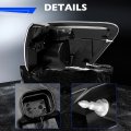 Brake Tail Light Assembly For 2007 2012 Gmc Acadia Suv Driver Side Left Lh Waterproof Led Replaces Gm2800216 And 20912757 Red
