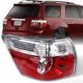 Brake Tail Light Assembly For 2007 2012 Gmc Acadia Suv Driver Side Left Lh Waterproof Led Replaces Gm2800216 And 20912757 Red