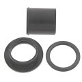 Ignition Coil Boot Set Black Distributor Less Silicone 