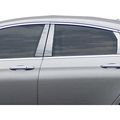 Stainless Steel Pillar Post Trim For Chrysler 200 2015 2016 Polished Mirror Finish Luxury Fx 4 Piece Set With 3m Adhesive 