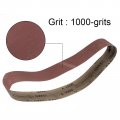 Uxcell 2-inch X 27-inch 50mm 686mm Sanding Belt 800 Grit 1000 Aluminum Oxide 6pcs