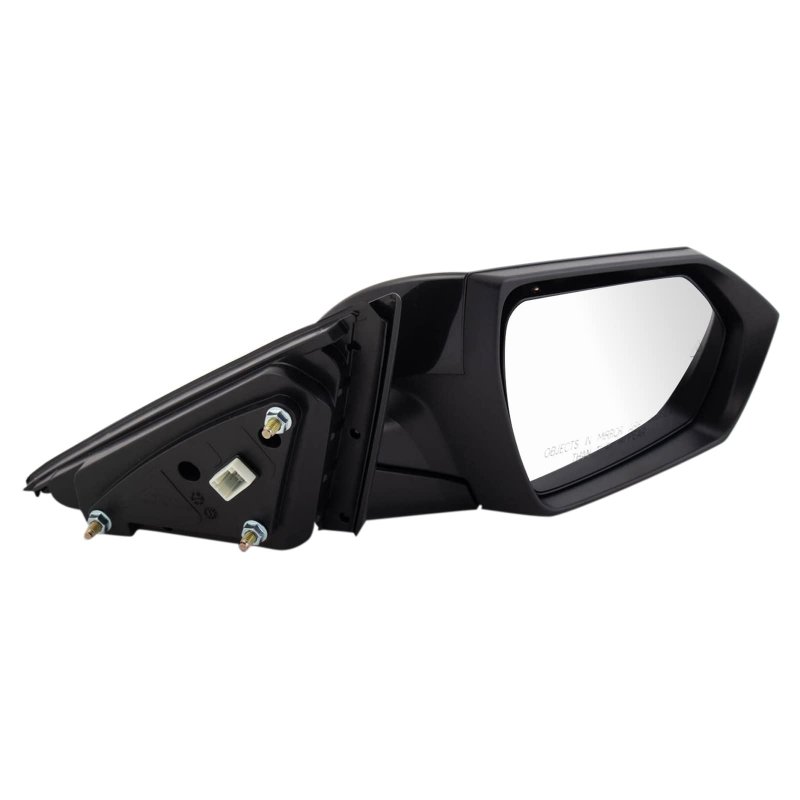 Passenger Side Mirror Assembly Power Heated Blind Spot Smooth Black For 2021 2023 Hyundai Elantra Us Or Korean Built Models