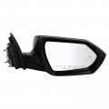 Passenger Side Mirror Assembly Power Heated Blind Spot Smooth Black For 2021 2023 Hyundai Elantra Us Or Korean Built Models