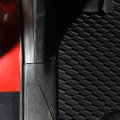 Tlaps 7422443657697 For 2012-2020 Chevy Sonic Black Rubber All Weather Honeycomb Hex Floor Mats 3 Pieces