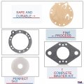 Yofmoo Pack Of 5 Carburetor Rebuild Repair Kit Compatible For Zama Rb-42 08 08s 070 090 Ts350 Ts360 La-s6 La-s6a La-s7 La-s7a