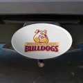 Brooklyn College Secondary Logo Oval Tow Hitch Cover Trailer Plug Insert 2