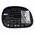 Side Mirror Glass Assembly With Plastic Back Plate Non-heated Compatible Ford 1997-2003 F150 1997-1999 F250 1997-2002