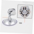 Angoily 2pcs Adjustable Shower Head Holder Fixing Seat Nozzle Nail Free Sucker Hand Held