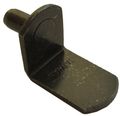 5mm Bracket Style Cabinet Shelf Support Pegs Black Package Of 25 