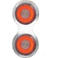 Autbbb21 Retro Billet Switch With Red Illumination Plug N Play Low Heat Operation Locking Ring 