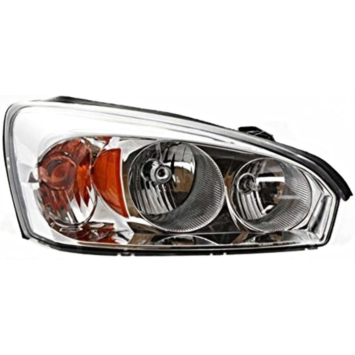 Right Passenger Headlamp For 04-07 Malibu Maxx And 08 Classic Clear Halogen Composite Combination Assembly Bap-1221-0111r
