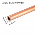 Uxcell Refrigeration Tubing 7 64 Od X 1 16 Id 9 8 Ft Soft Coil Copper