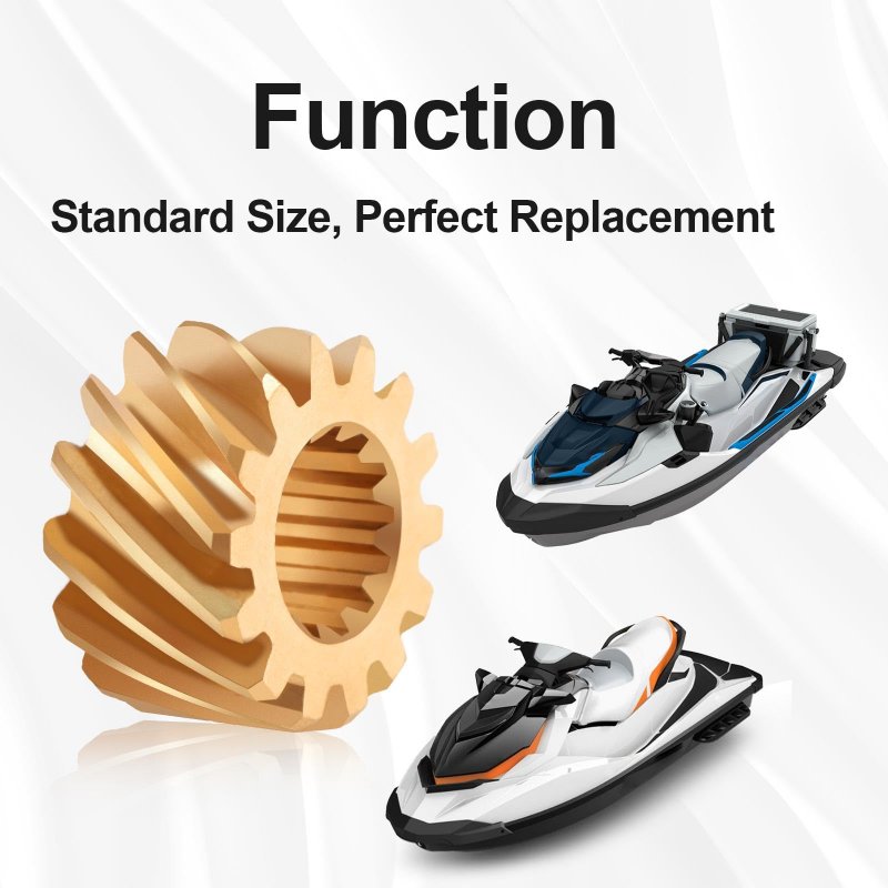Brass Rotary Valve Gear Sprocket For Seadoo 580 587 650 657 717 720 787 800 Xp Spx Spi Sp Hx Gtx Gts Gti Gt Gsx Gsi Gs Replace