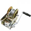 Zinc Plated Winch 5mm X 10m 3 16 33 Feet 2000-lb Gear Wire Rope And Hook 