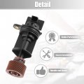 X Autohaux Transmission Speed Sensor Car For Nissan Altima Gle Gxe Se Xe 2 4l L4 Gas 1995-1997 702-4e814 2 Pins Plastic Metal