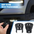4pcs Parking Assist Sensor Bezels For Front Or Rear Bumper Dodge Ram 1500 2014-2018 Backup Aid Retainer Bracket Classic 19-21