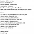Topteng Electric Fuel Pump For Yamaha Xvs650 V-star 650 97-03 Xvs400 1100 Classic Xv535 1987-2000