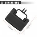 Motoforti Front Row A C Air Vent Outlet Tab Clip For Mercedes-benz Gl320 2007-2009 Abs Pc Black