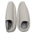 Seat Armrest Cover Pair For Chevy Gmc Tahoe Suburban Silverado Avalanche Sierra Yukon 2000 2006 Pewter Gray 922 Leather With 0 