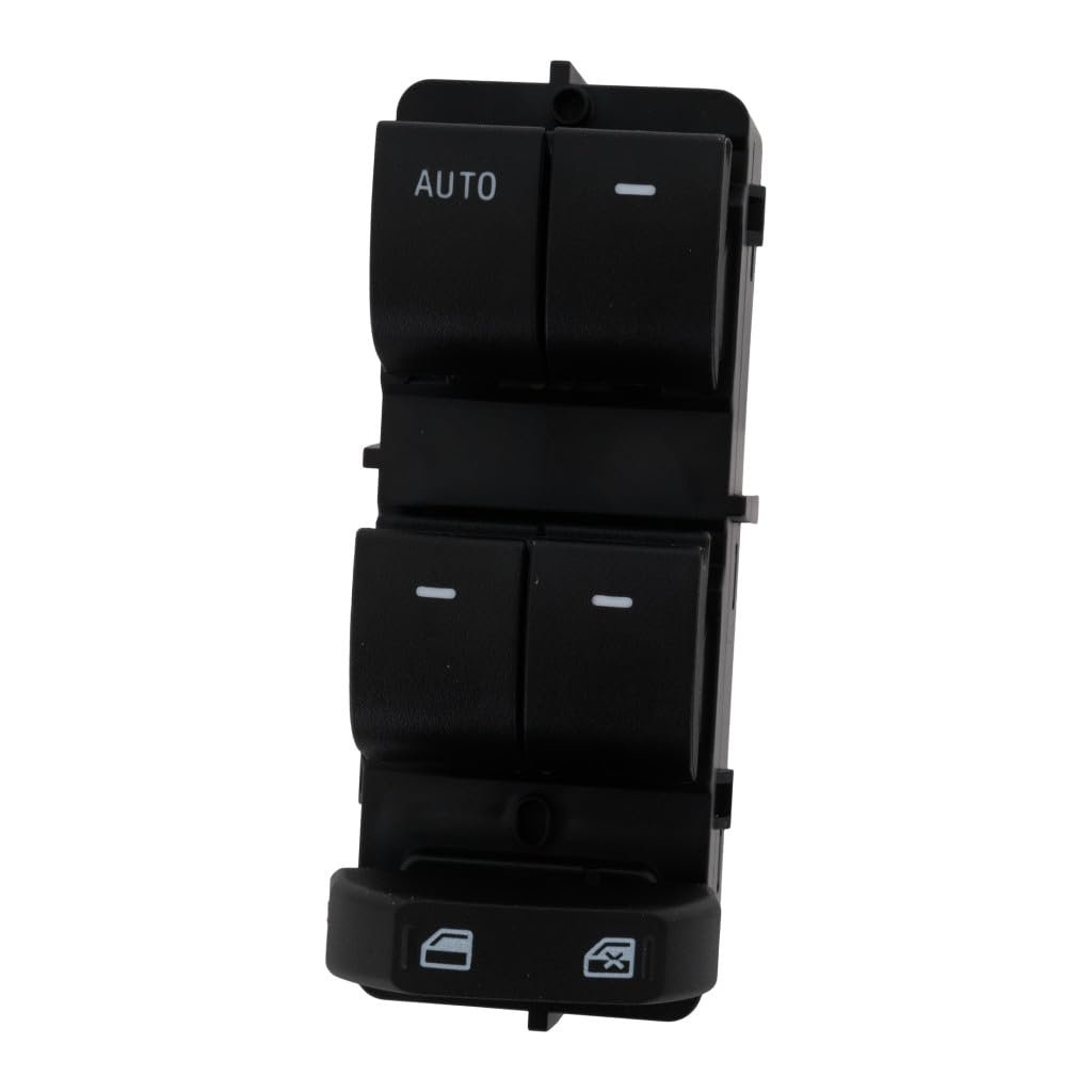 Ford F 150 2009 2010 Power Window Switch Front Driver Side Black 6 Male Blade Terminals 2 Female Connector Replaces 9l3z14529ad