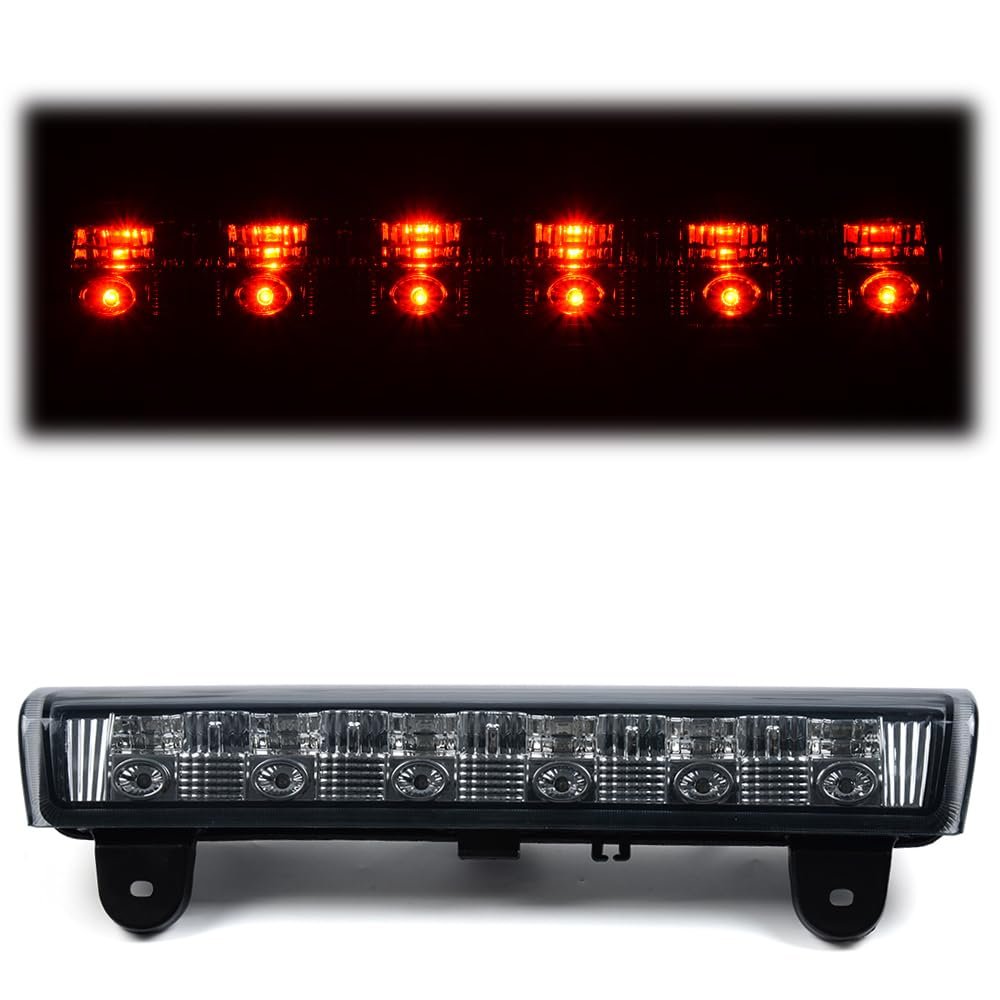 Led 3rd Third Brake Light For Chevy Suburban Tahoe Gmc Yukon 2000-2006 Smoky Lens Chrome Housing Faro De Freno Trasero Tersera