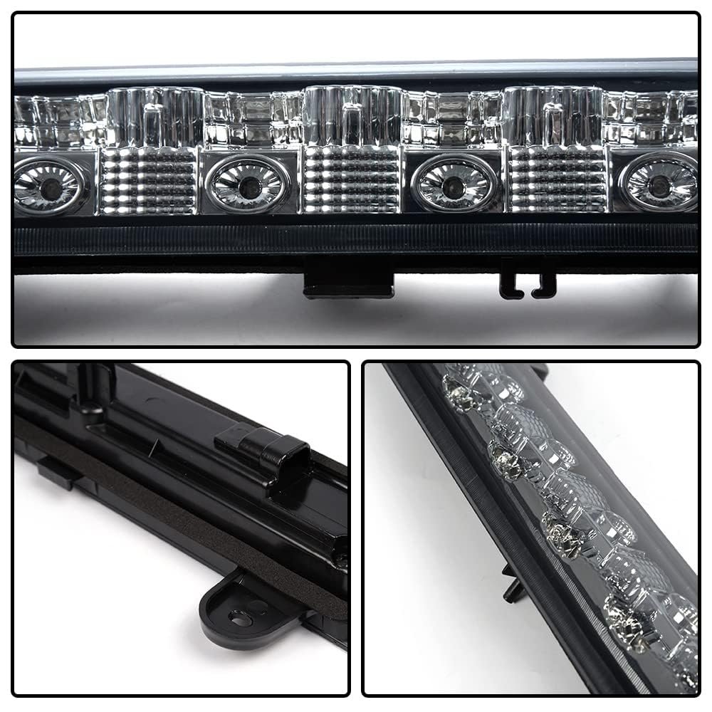 Led 3rd Third Brake Light For Chevy Suburban Tahoe Gmc Yukon 2000-2006 Smoky Lens Chrome Housing Faro De Freno Trasero Tersera