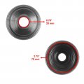 Caltric Front Axle Inner And Outer Cv Boot Kit Compatible With Polaris Scrambler 500 4x4 2011-2012