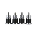 Green-l Rear Passenger Quick Release Backrest Mount Spools Kit Fit For Indian Chief Classic Vintage 2014-2018 