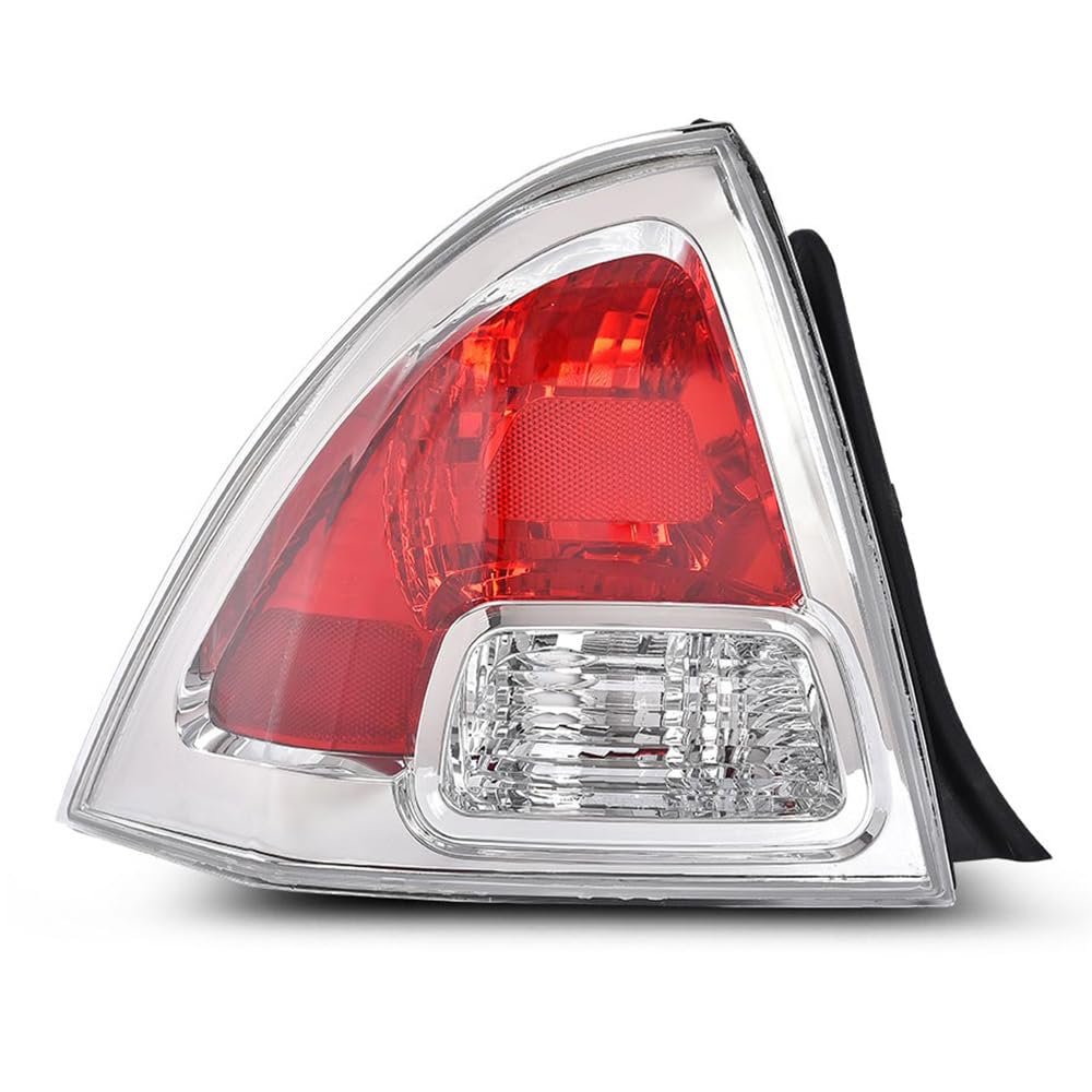 Tail Light Left Driver Side For Ford Fusion 2006 2007 2008 2009 S Se Sel Clear And Red Lens Assembly Fo2818123c 6e5z13405b