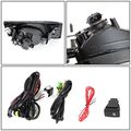 Honda Accord Coupe Uc1 Pair Of Bumper Driving Fog Lights Bezel Wiring Kit Switch Clear Lens