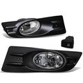 Honda Accord Coupe Uc1 Pair Of Bumper Driving Fog Lights Bezel Wiring Kit Switch Clear Lens