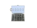 50 Pcs Assortment Case-ss Single Ear Hose Clamps 3 8 -5 Or 9 5mm-15 7mm 50mi 