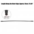 X Autohaux Engine Coolant Expansion Tank Recovery Breather Pipe 2115010625 Rubber Replacement For Mercedes-benz E350 E320 E300