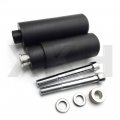 Smt-no Cut Frame Slider Crash Protector Compatible With 2006-2011 Yamaha Fjr1300 Fjr 1300 Black B00v2ze9xq