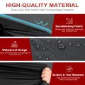 Dream Apparel Motorcycle Seat Cover Sun Shade Waterproof Outdoor Rain Dust Protection Universal Fit Heavy Duty Windproof