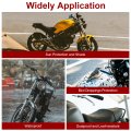 Dream Apparel Motorcycle Seat Cover Sun Shade Waterproof Outdoor Rain Dust Protection Universal Fit Heavy Duty Windproof