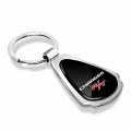 Ipick Image For Dodge Charger R T Black Dome Chrome Metal Teardrop Key Chain Keychain Official Licensed