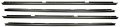 1a Auto Window Sweeps Set Oe Style Rounded Chrome Bead For 78-87 El Camino Caballero 