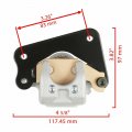 For Yamaha Kodiak 400 Yfm400f 4x4 2005-2006 Rear Brake Caliper W Pads And Disc Mod-ztf1-12208