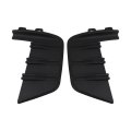 2pcs Front Bumper Cover Trim Molding Black For 2019 2020 2021 Silverado 1500 Gm1046121 Gm1047121 Replacement Plastic Left Right 
