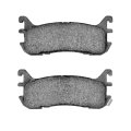 Disc Brake Pads For Mazda Miata 1994 1995 1996 1997 Front Mechanical Pad Wear Sensor 4 02 Inner Width 1 69 Outer Height 0 49 In 